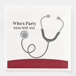 Doctor , Nursing, Medical Paper Dinner Napkins