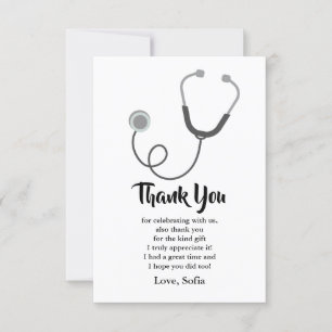 Doctor , Nursing, Medical thank you card