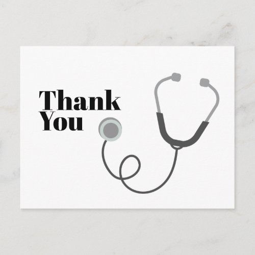 Doctor  Nursing Medical thank you card