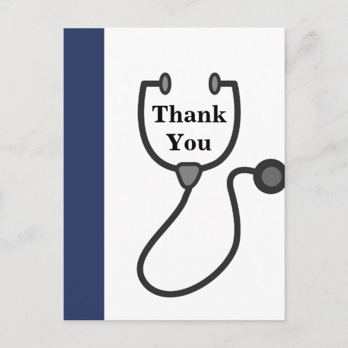 Doctor  Nursing Medical thank you card