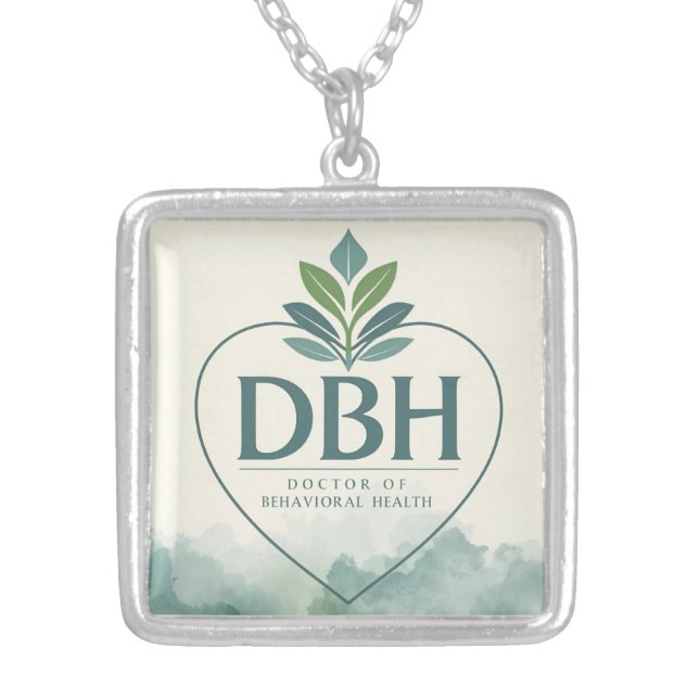 Doctor of Behavioral Health (DBH) Necklace (Front)