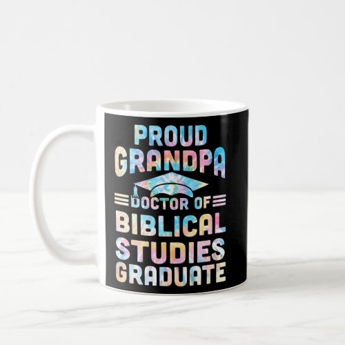Doctor Of Biblical Studies Db Proud Grandpa Senior Coffee Mug