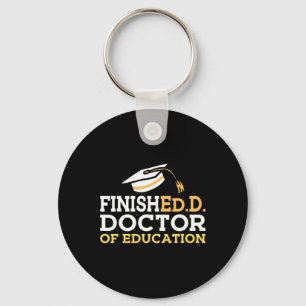 Doctor Of Education Doctoral Degree Graduation 202 Keychain