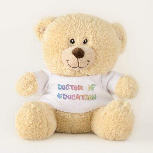 Doctor of Education Teddy Bear (Front)