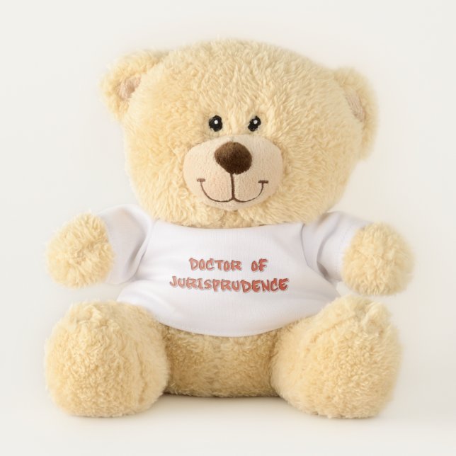 Doctor of Jurisprudence Teddy Bear (Front)