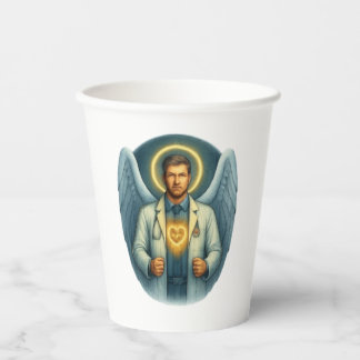 Doctor of Light – Angelic Healer Water Bottle Paper Cups