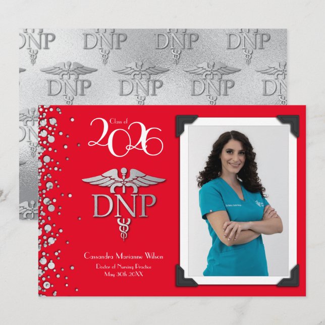 Doctor of Nursing Practice Graduation Announcement (Front/Back)