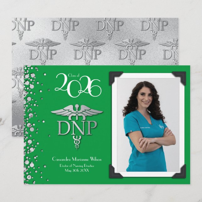 Doctor of Nursing Practice Graduation Announcement (Front/Back)