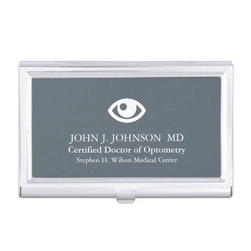 Doctor of Optometry Personalized Business Card Holder