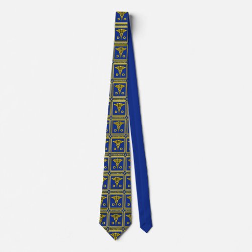 Doctor of Osteopathic Medicine Shield Necktie