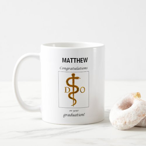 Doctor of Osteopathy Graduation Congratulations Coffee Mug