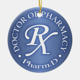 Doctor of Pharmacy Ceramic Ornament
