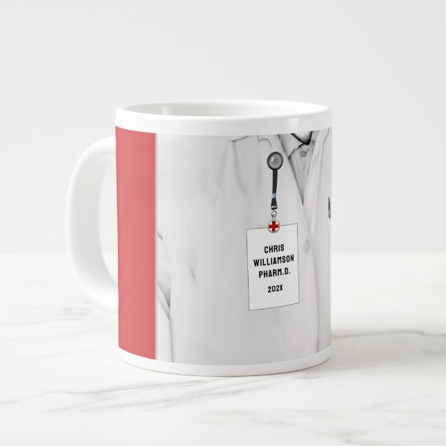 Doctor of Pharmacy  Giant Coffee Mug (Front Left)