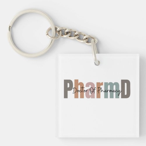 Doctor Of Pharmacy Keychain