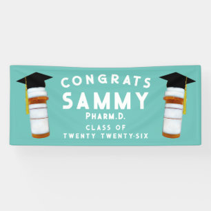Doctor of Pharmacy Pharmacist Congrats Banner