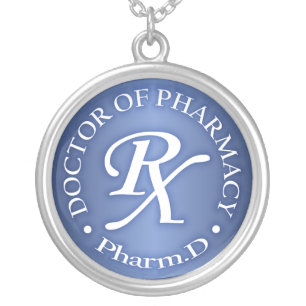 Doctor of Pharmacy Silver Plated Necklace