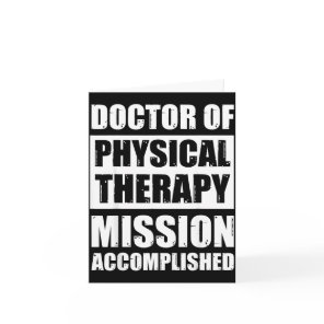 Doctor of physical therapy graduation dpt grads dp card
