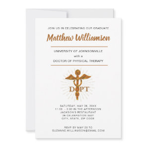 Doctor of Physical Therapy Graduation Symbol Announcement