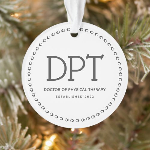 Doctor of Physical Therapy Ornament
