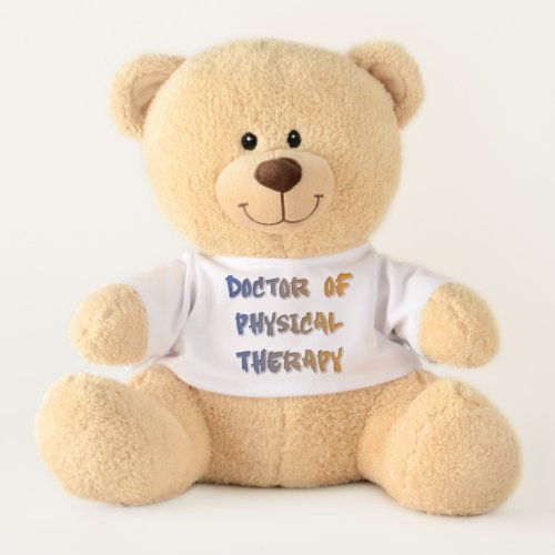 Doctor of Physical Therapy Teddy Bear