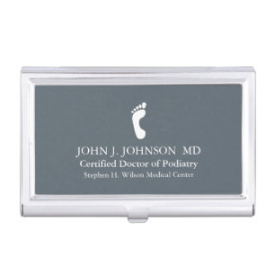 Doctor of PodiatryPersonalized Business Card Case