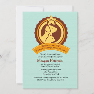 Doctor of Vet Med Graduation Invitation