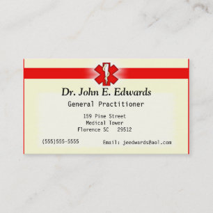 Doctor Office Business Card