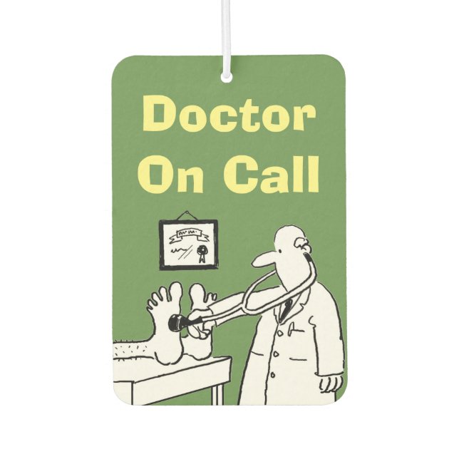 Doctor On Call Air Freshener (Front)