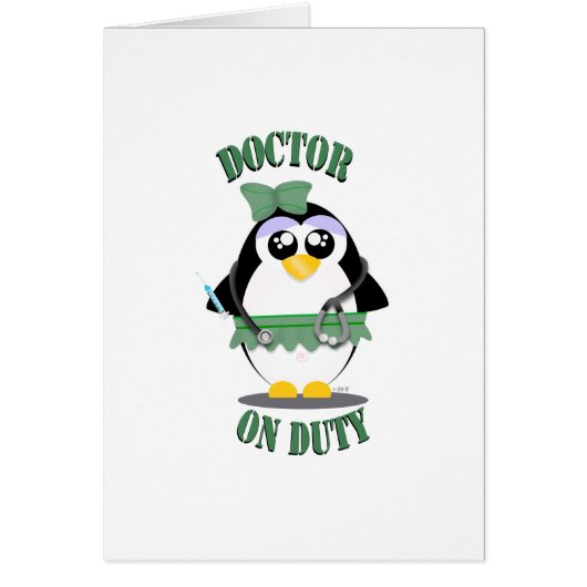 Doctor on Duty Penguin (female) (Front)