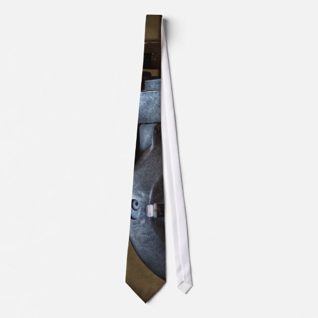 Doctor - Optometry - An old phoropter Neck Tie (Front)