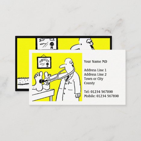 Doctor or Medical Professional Business Card