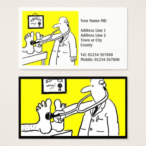 Doctor or Medical Professional Business Card
