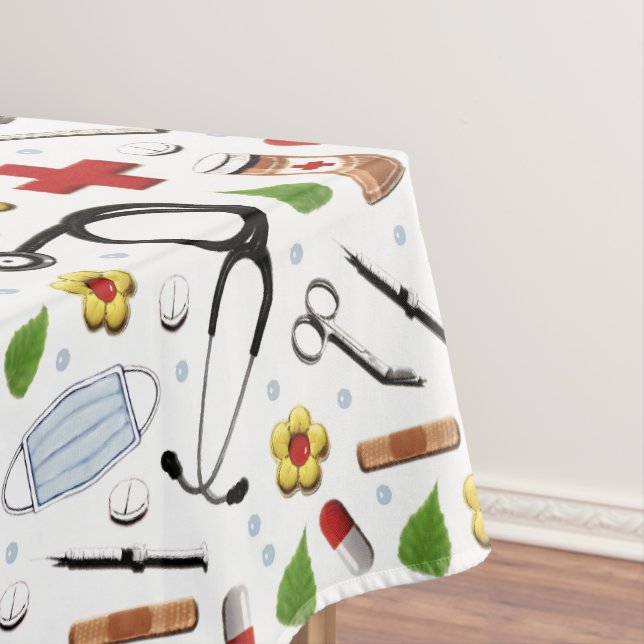 Doctor or Nurse Celebration Tablecloth (In Situ)