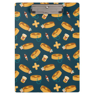 Doctor Pancakes Navy Clipboard