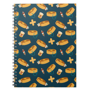 Doctor Pancakes Navy Notebook
