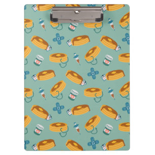 Doctor Pancakes Pale Green Clipboard