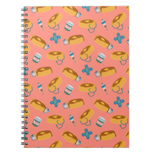 Doctor Pancakes Pink Notebook