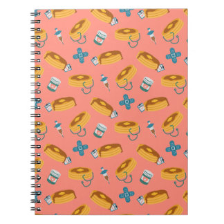 Doctor Pancakes Pink Notebook