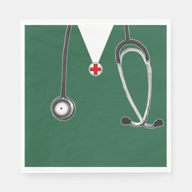 Doctor Party Napkins (Front)