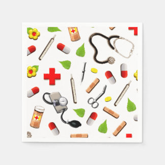 Doctor Party Paper Napkins