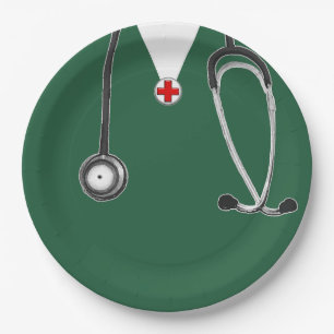 Doctor Party Paper Plates