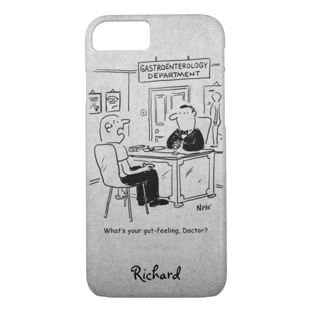 Doctor & Patient in Doctor's Surgery - Gut Feeling Case-Mate iPhone Case (Back)