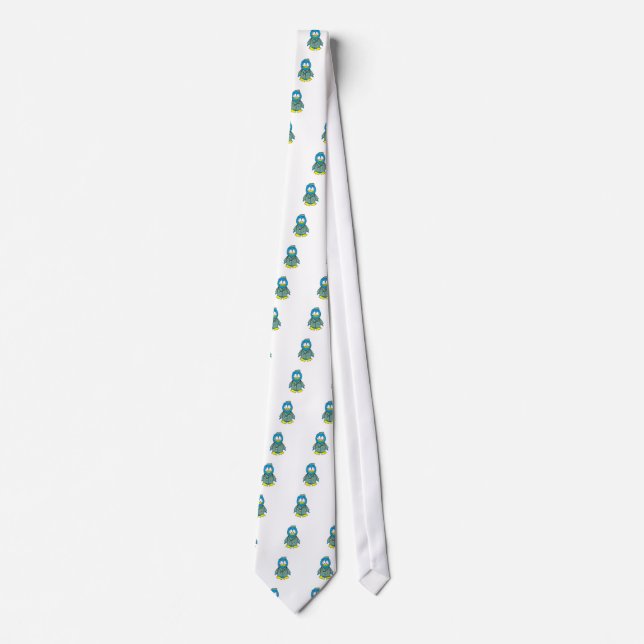 Doctor Penguin Neck Tie (Front)