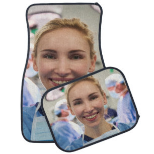 Doctor Photo Customize Personalize Car Floor Mat