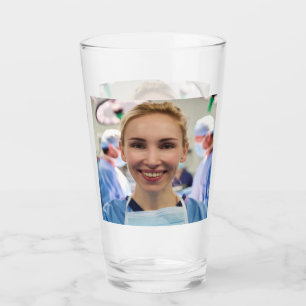 Doctor Photo Customize Personalize Glass