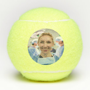 Doctor Photo Customize Personalize Tennis Balls