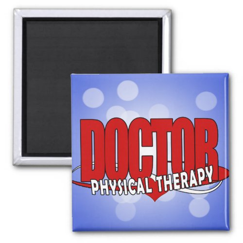 DOCTOR PHYSICAL THERAPY BIG RED MAGNET