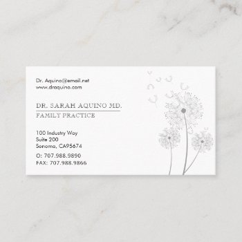 Doctor Physician Business Card by PersonOfInterest at Zazzle