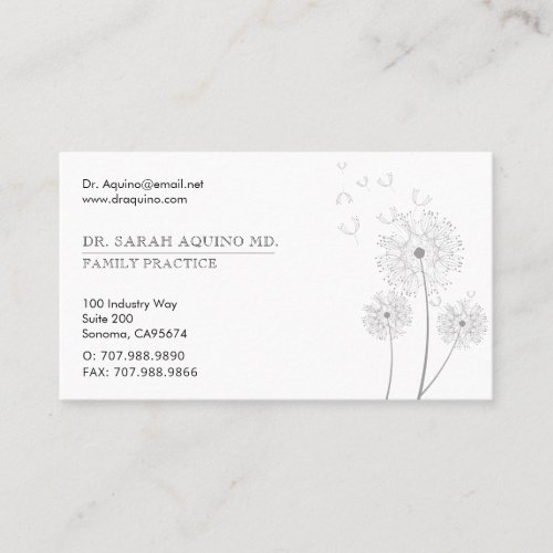 Doctor Physician Business Card