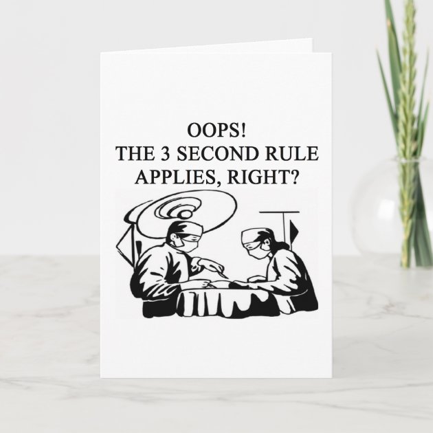 Doctor Physician Surgeon Joke Card | Zazzle.com